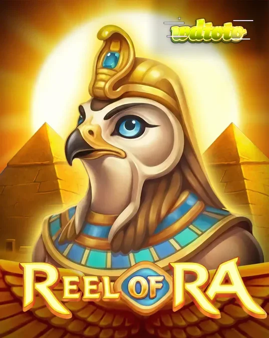 Tampilan visual slot Reel of Ra dengan tema Mesir kuno